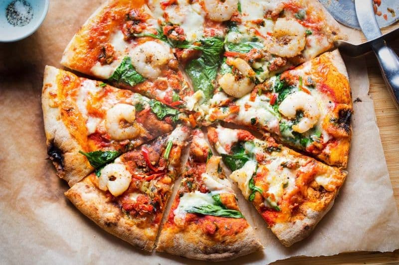 Seafood Special Pizza