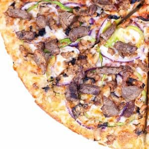 Steak Special Pizza