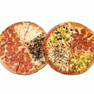 Double Double Pizzas
